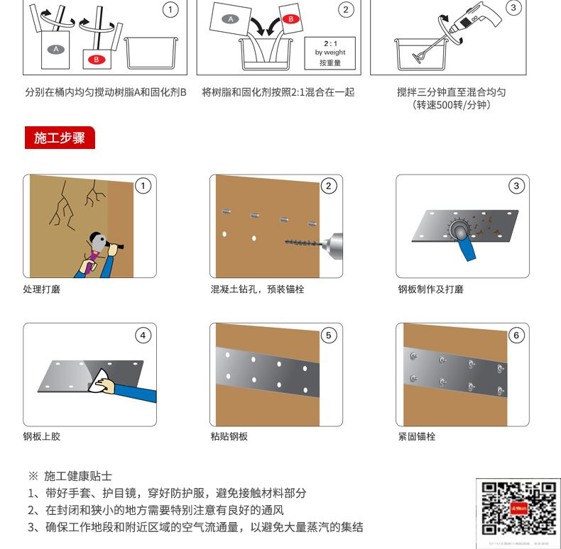 包钢巴楚粘钢加固施工过程